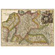 Nova Totius Germaniae Descriptio Geographica  ancient map of Germany by Heinrich Scherer
