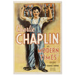 Charlie Chaplin Modern Times movie poster.