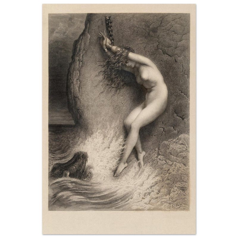 Andromeda by Gustav Doré
