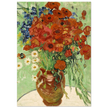 Vase with Daisies and Poppies by Vincent Van Gogh