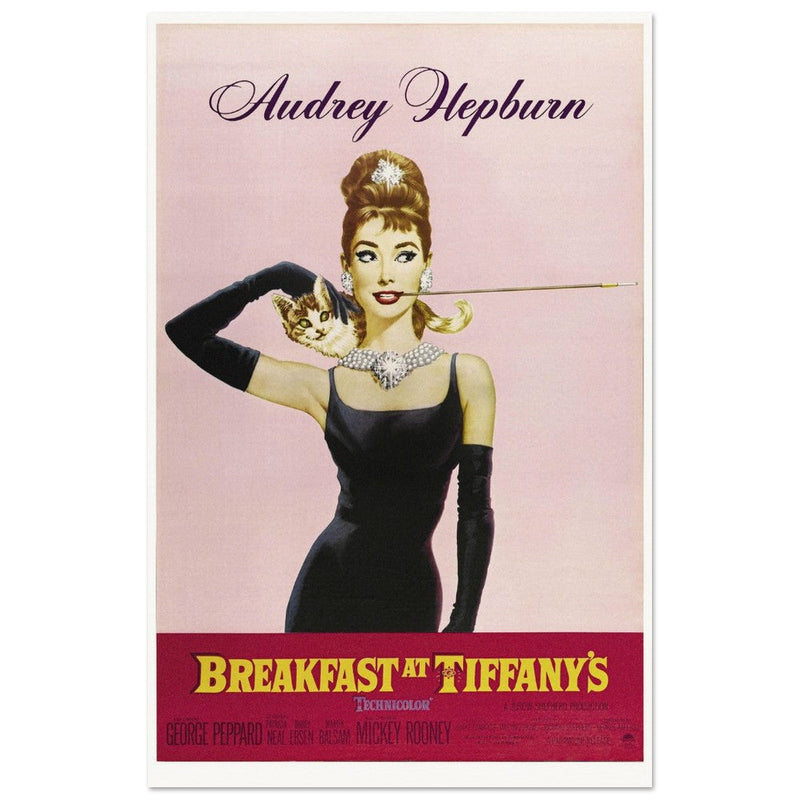 Breakfast at Tiffany's movie poster.