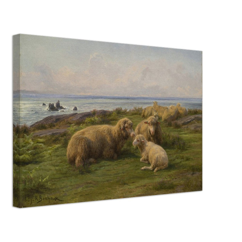 Sheep by the Sea by Rosa Bonheur.