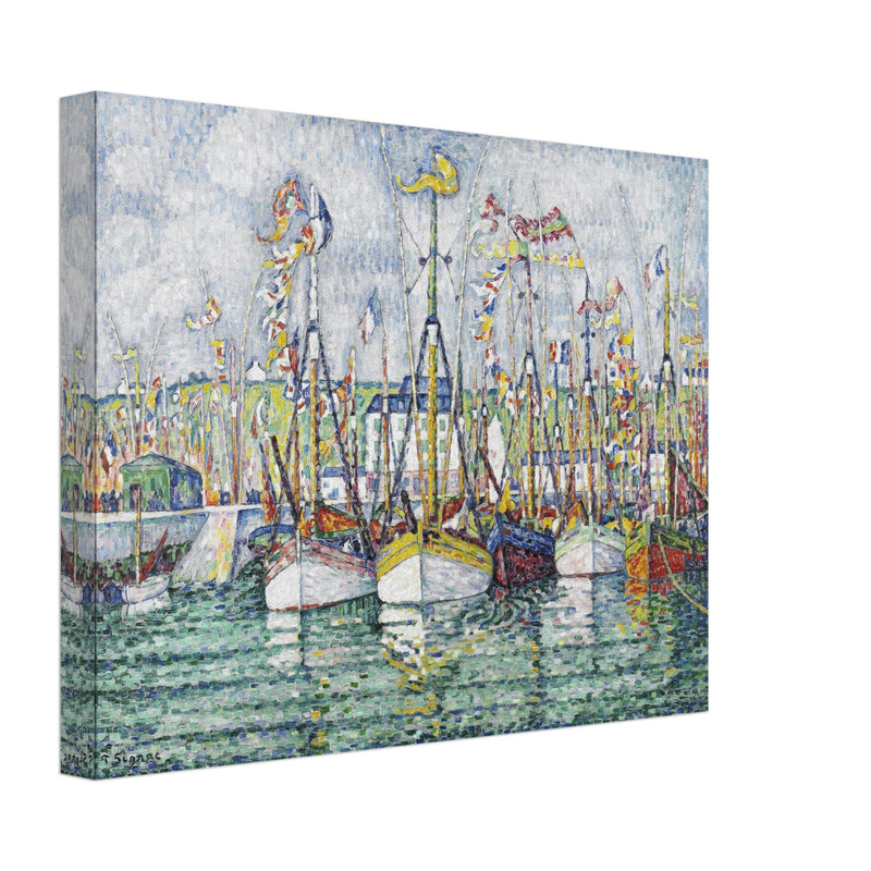Paul Signac Blessing of the Tuna Fleet at Groix painting