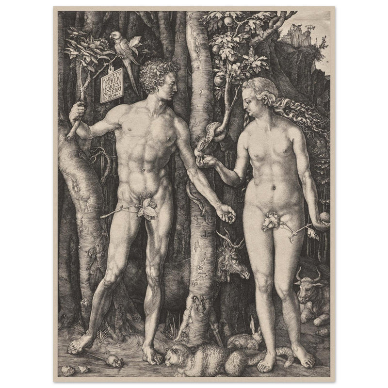 Adam and Eve by Albrecht Dürer