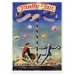 Vanity Fair magazine vintage cover by Rockwell Kent 1923. Two artists dancing at the circus.