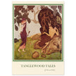 Edmund Dulac Tanglewood Tales illustration. Ceres questioning Pan about Proserpina.