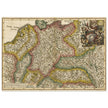 Nova Totius Germaniae Descriptio Geographica  ancient map of Germany by Heinrich Scherer