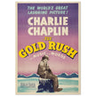 Charlie Chaplin The Gold Rush movie poster.
