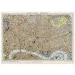 London city vintage map 1904.
