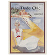 La Mode Chic old vintage fashion magazine cover from the 30s.
