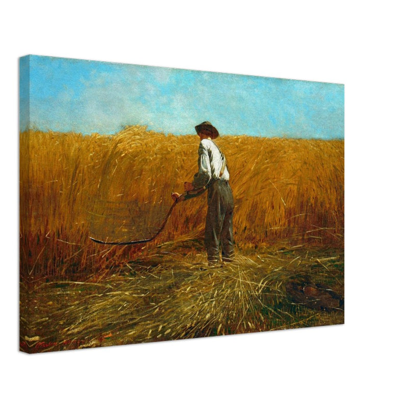 The Veteran in a New Field by Winslow Homer 1865.