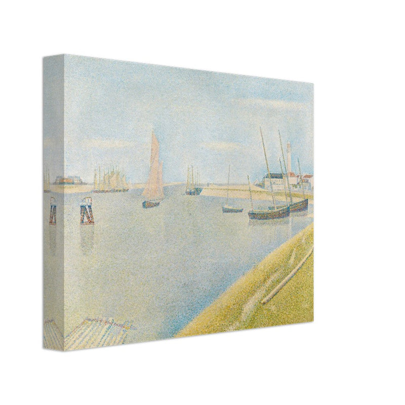 Georges Seurat The canal of Gravelines, in the direction of the sea.