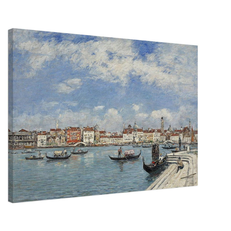 Venice, view from San Giorgio painting by Eugene Boudin