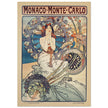 Art Nouveau Alphonse Mucha Monaco Monte Carlo.