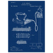 Electric Flat Iron patent by Henry W. Seeley Patent 259.054