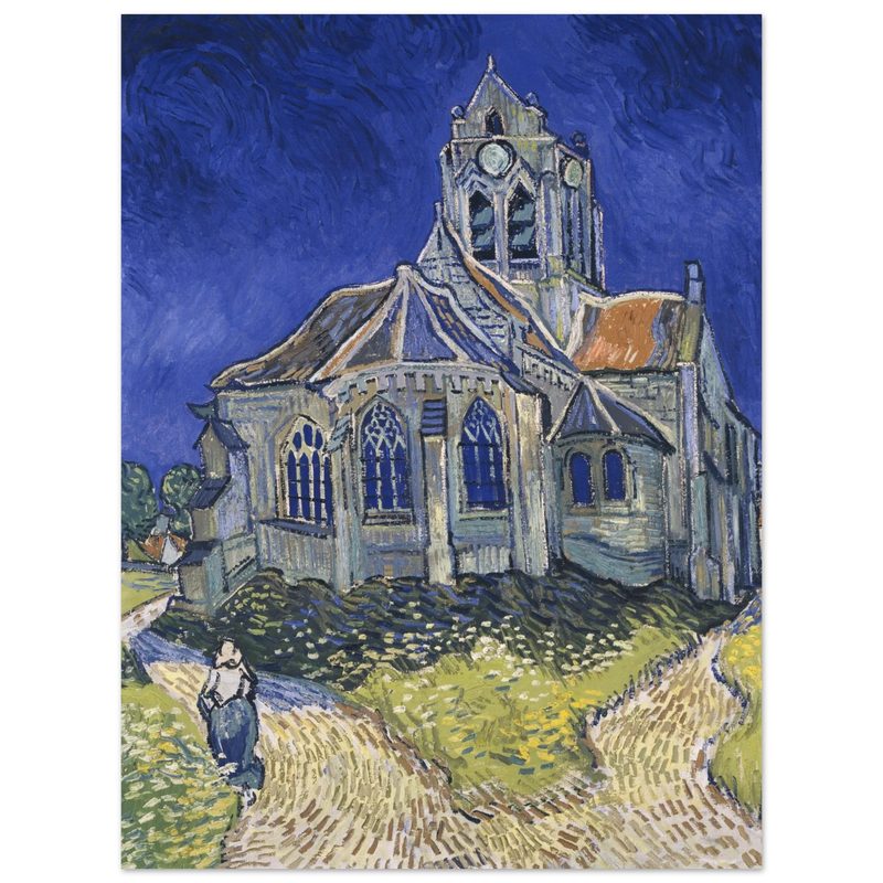 The Church in Auvers-sur-Oise View from the Chevet Vincent Van Gogh