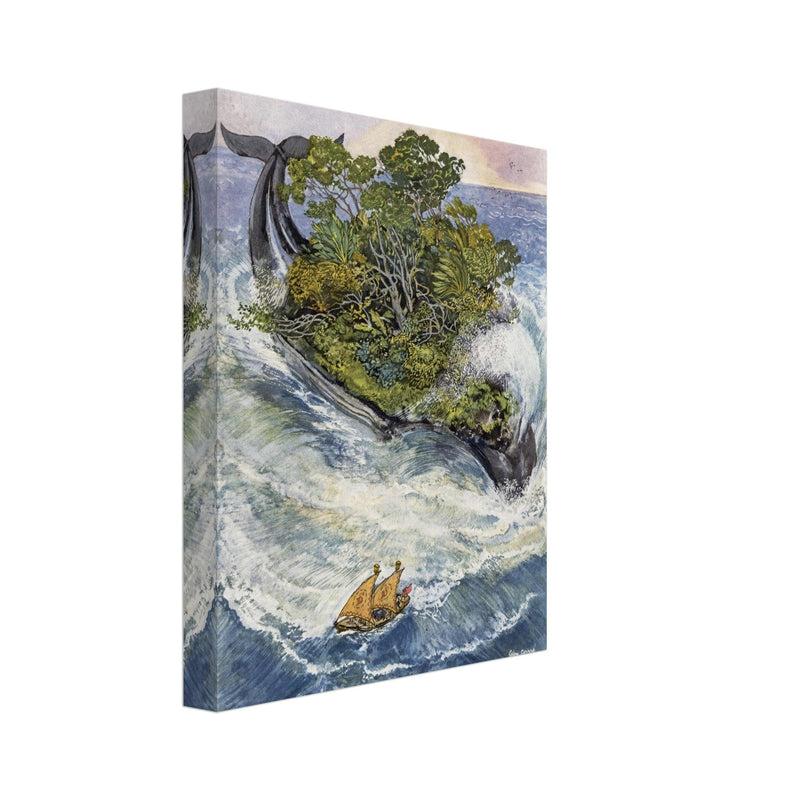 Sindbad the Sailor The Arabian Nights One Thousand and One Nights illustration by Leon Carre