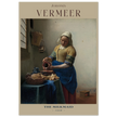 The milkmaid by Johannes Vermeer poster