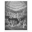 Gustave Dore illustration for The Divine Comedy by Dante Alighieri.  Paradise.