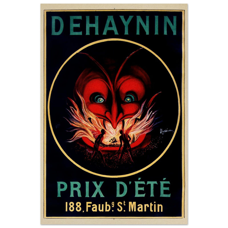 Dehaynin Prix d' Ete vintage advertising poster by Leonetto Cappiello.