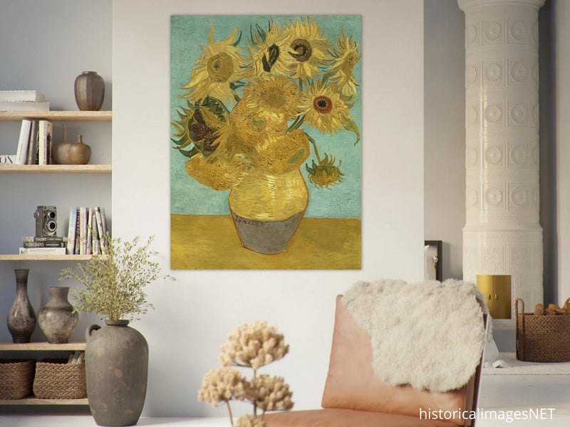 Sunflowers by Vincent Van Gogh