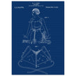 Brassiere patent drawing by M P Jacob.
