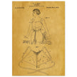 Brassiere patent drawing by M P Jacob.