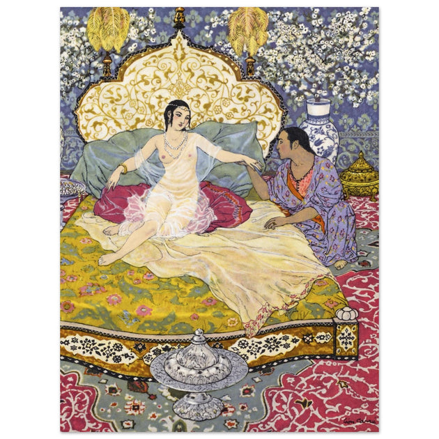 The Arabian Nights One Thousand and One Nights illustration by Léon Carré