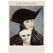 La Venitienne au Masque illustration published in Fantasio vintage magazine by George Barbier.