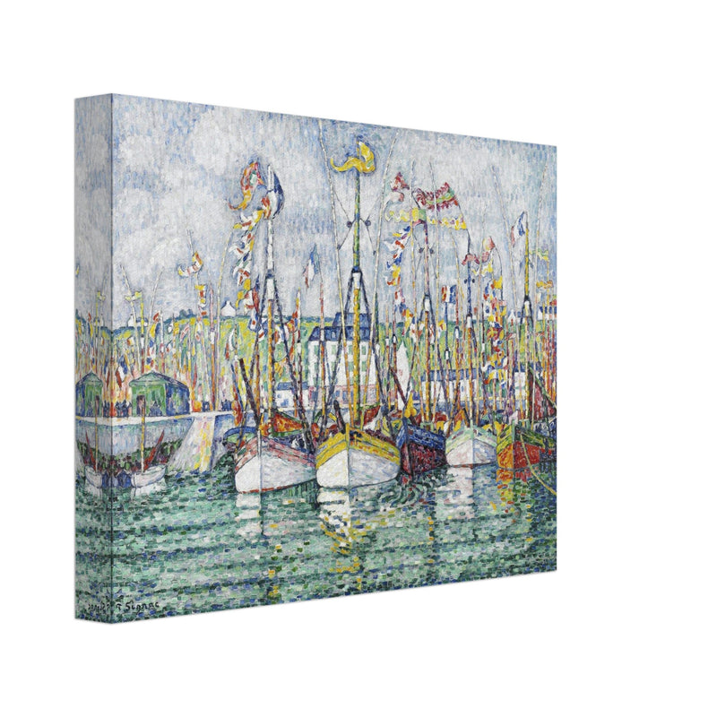 Paul Signac Blessing of the Tuna Fleet at Groix painting