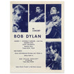 Bob Dylan in concert at the Tufts University in Medford Massachusetts  in 1964.