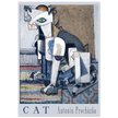 Cat painting cubism style poster reproduction Creator: Antonín Procházka 1921