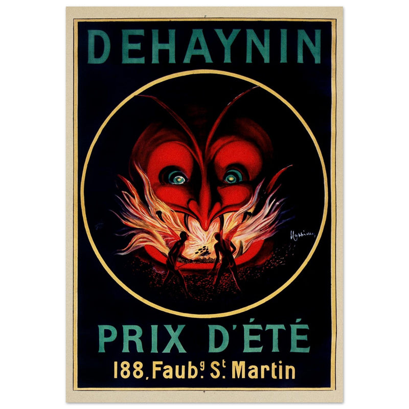 Dehaynin Prix d' Ete vintage advertising poster by Leonetto Cappiello.