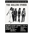 The Rolling Stones music poster of their performance at Dallas Texas in 1969.