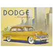 Dodge Kingsway vintage car advertising fine art  print. Classic car.