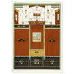 Architecture and mural paintings in Pompeii illustrated by G de Simone , project by Fausto and Felice Niccolini.