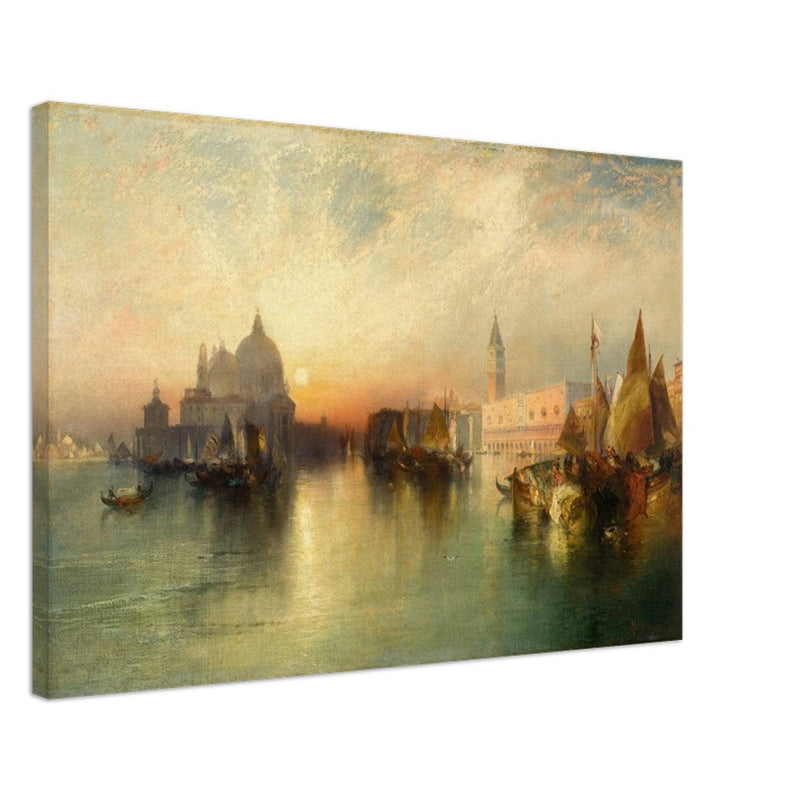 View of Venice Italy by Thomas Moran 1895.