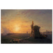 Steppe at sunset by Ivan Aivazovsky.