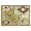 Ancient map of Tartaria by Abraham Ortelius  XVI Century.