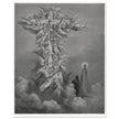 Gustave Dore illustration for The Divine Comedy by Dante Alighieri.  The Cross Paradise.