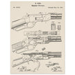 Magazine Fire arm patent 55012 by N kinf.