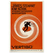 Vertigo by Alfred Hitchcock movie poster.