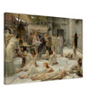 The Women of Amphissa canvas by Sir Lawrence Alma Tadema. Ancient greece painting reproduction