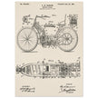 Motorcycle old patent by G. W Manson.