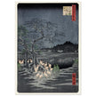 Fox Fires on New Year’s Eve at the Changing Tree in Oji by Utagawa Hiroshige