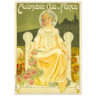 Automobile Club de France vintage art poster  1903 by Privat Livemont.