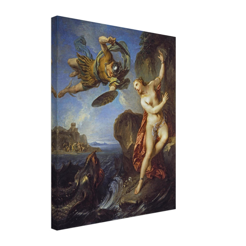 Perseus and Andromeda painting by François Lemoyne 1723