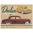 Dodge Kingsway vintage car advertising   1953.