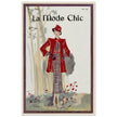 La Mode Chic old vintage fashion magazine cover from the 30s.