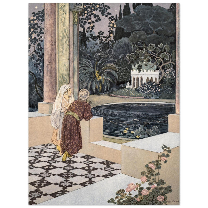 The Arabian Nights One Thousand and One Nights illustration by Leon Carre